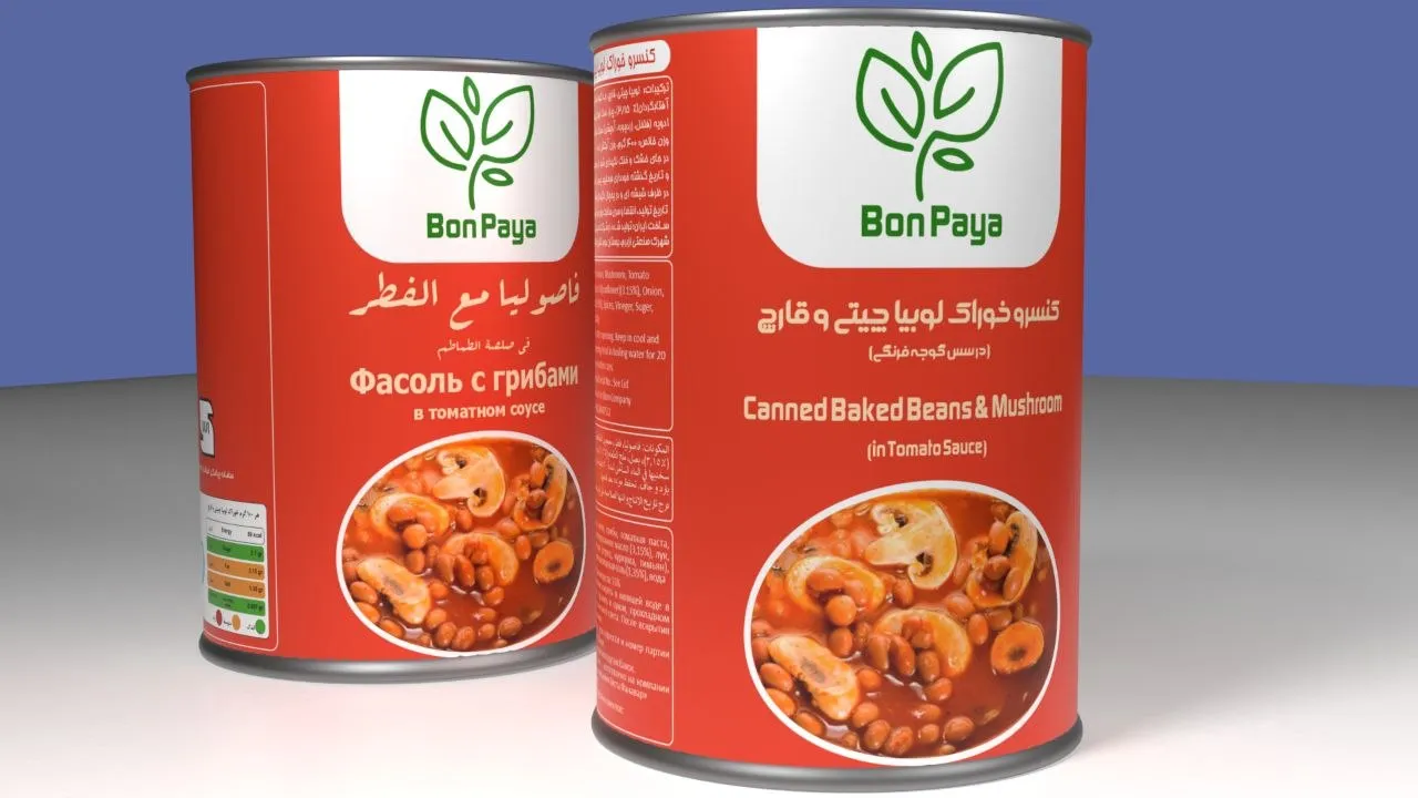 Bon Paya Canned Pinto Beans with Mushrooms