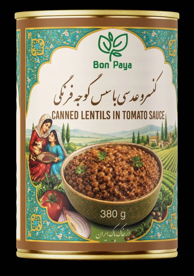 Canned Lentils in Tomato Sauce