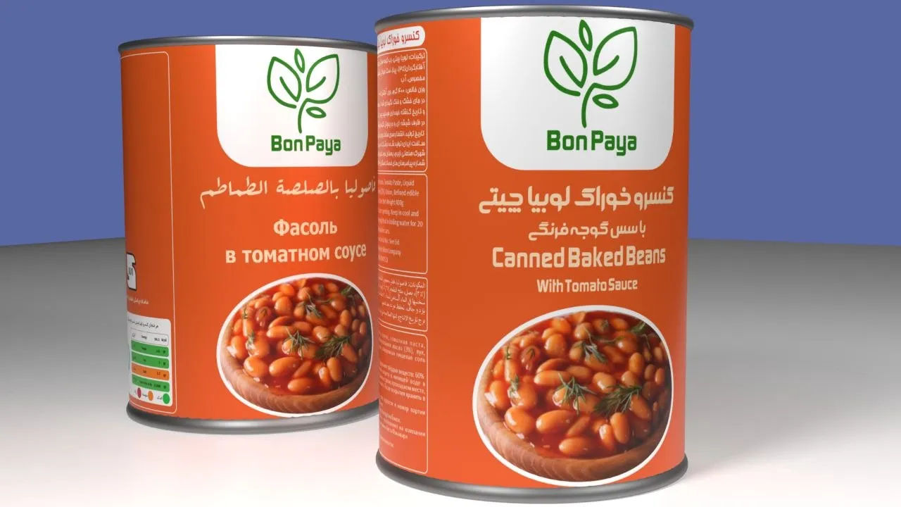 Bon Paya Canned Pinto Beans in Tomato Sauce